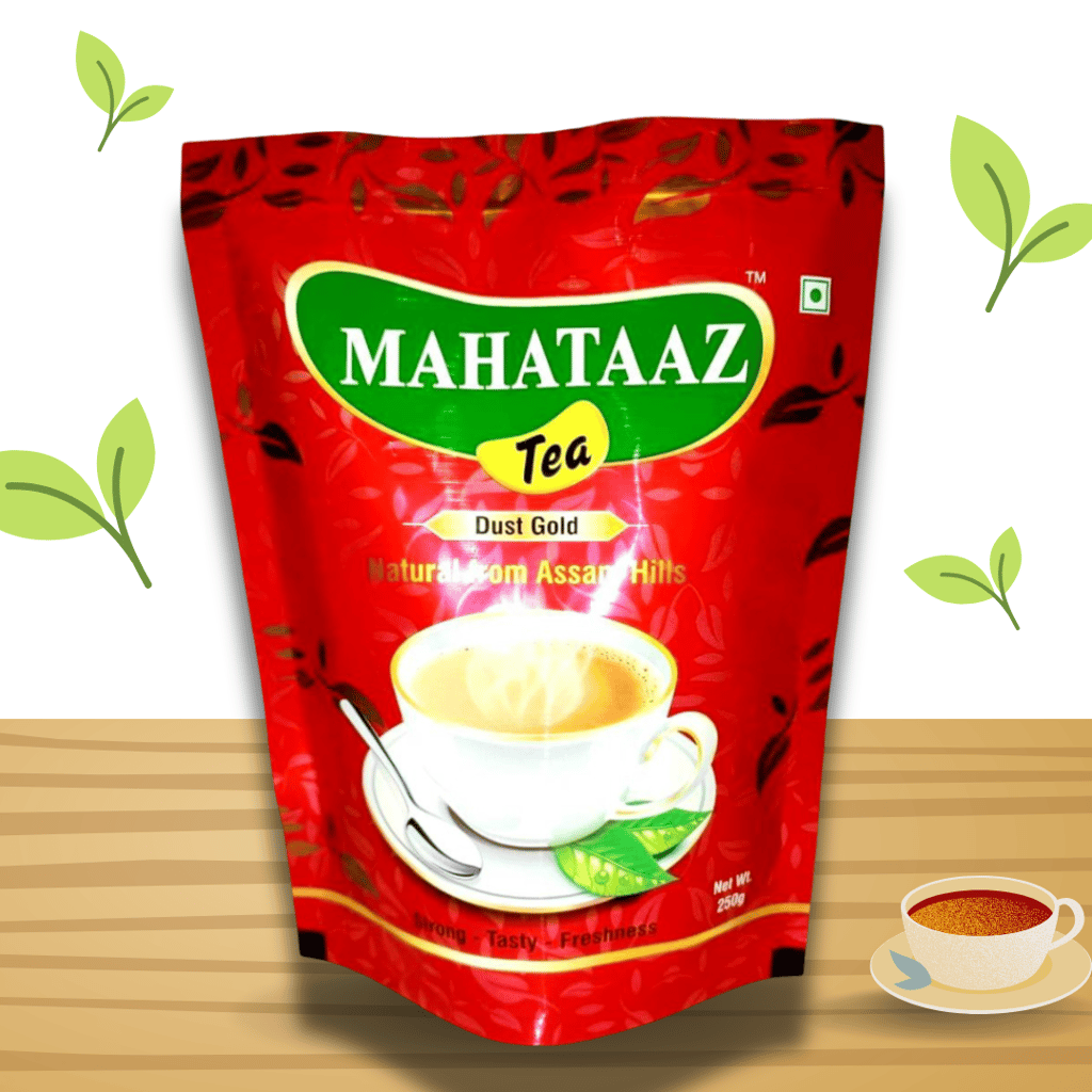 MAHATAAZ Tea - Dust Gold - Assam Hills Tea (250g)