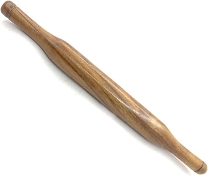 Grooved Wooden Rolling Pin