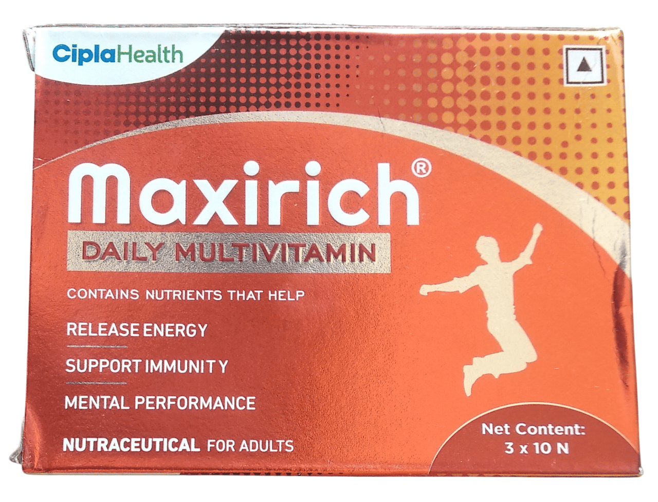 Maxirich Daily Multivitamin Supports Energy, Immunity & Mental Performance