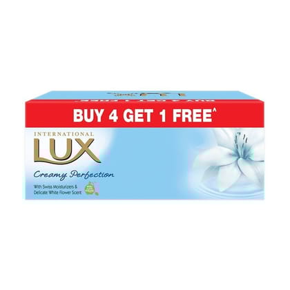 Lux International Creamy Perfection, 125G (Buy 4 Get 1 Free)