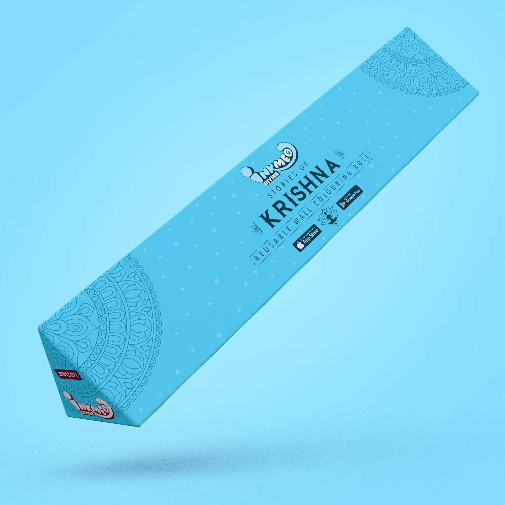 Krishna Reusable Wall Colouring Roll