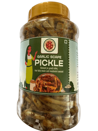 Kashmiri Garlic Scape Pickle