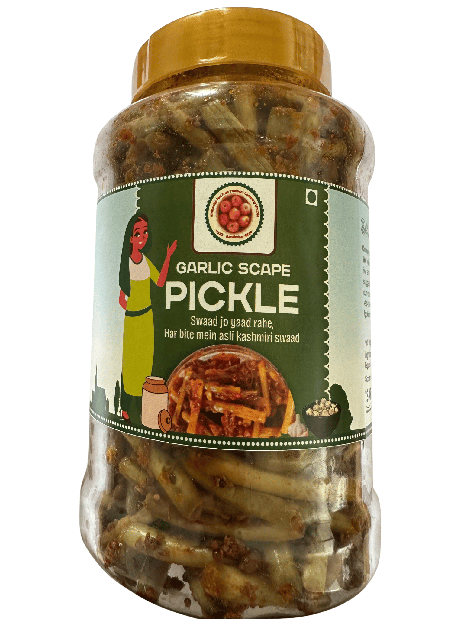 Kashmiri Garlic Scape Pickle