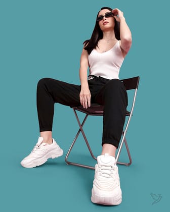 Baggy Fit Jogger - Jet Black-S / Jet Black