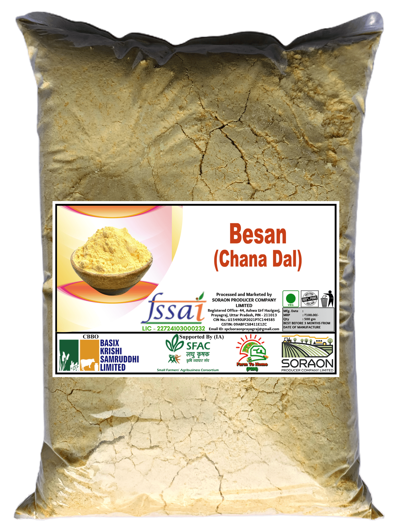 Gram Flour (Besan) | Channa Besan | 500g