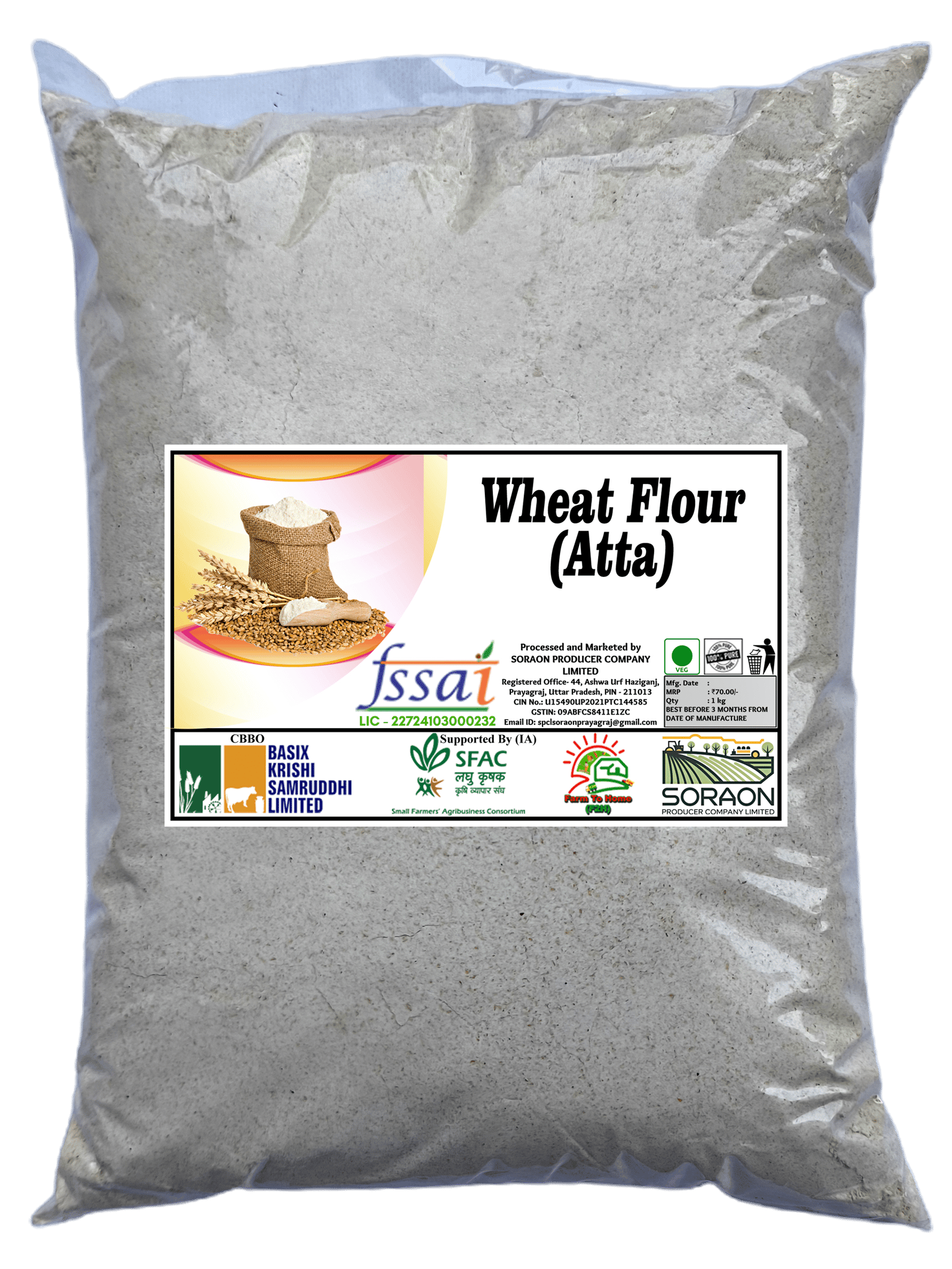 Wheat Flour (Atta) | 1 Kg