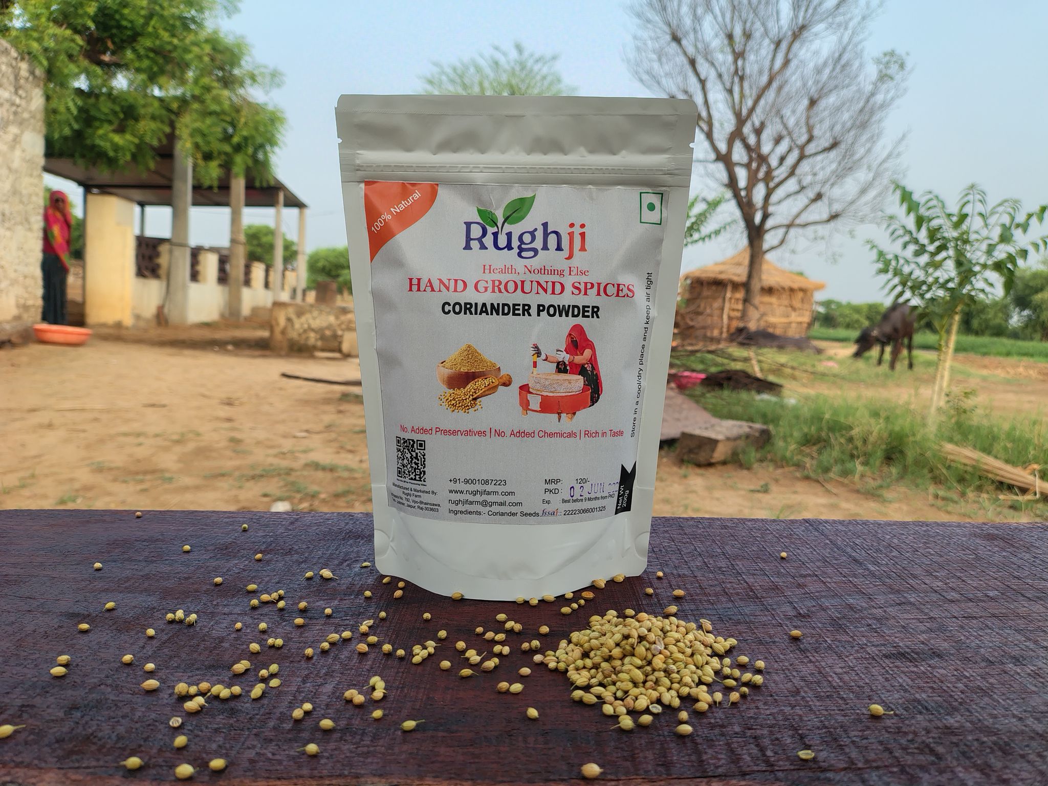 Rughji Coriander Powder