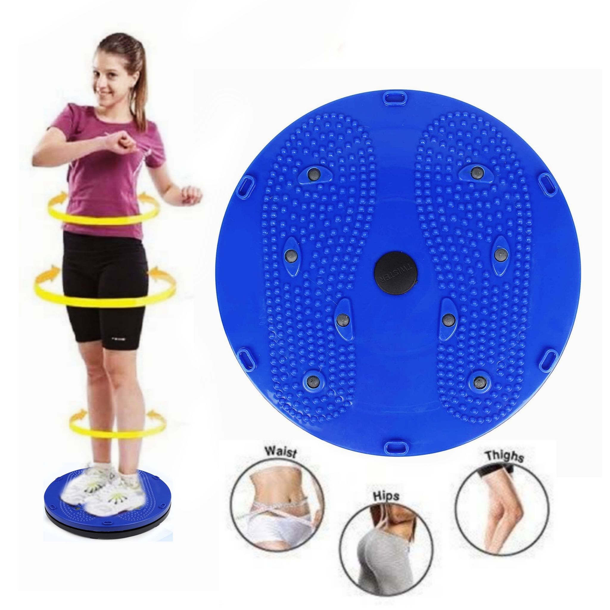 Tummy Twister Slim & Fit Twister 5 in 1 Board for Fitness and Weight Loss (Pack of 1)