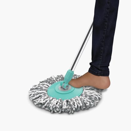 Spotzero By Milton WOW Spin Mop With Extendable Mop Handle With 360 Degree Movement
