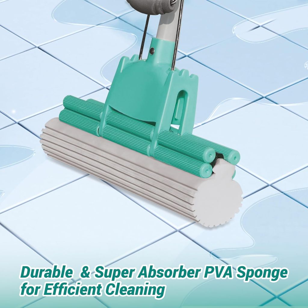 Spotzero by Milton Super Absorber PVA Sponge Cleaning Mop