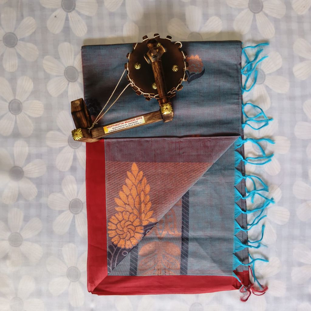 Pure Cotton Saree with Blouse