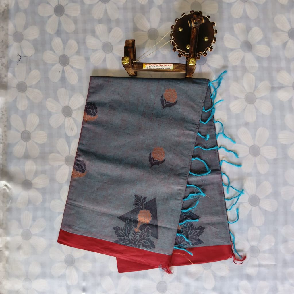 Pure Cotton Saree with Blouse