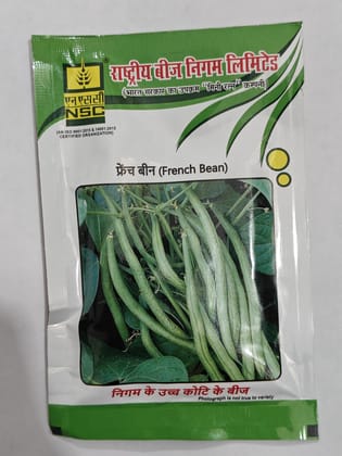 NSC Frenchbean Contender variety (2 Packets of 50 gram each Truthful Labelled Seed)