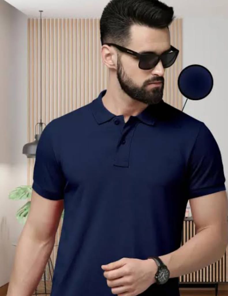 Latest Men Classic Black Polo T-Shirt for Men 2025 at ShopCircuit | ONDC