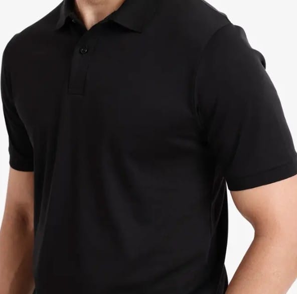 Latest Men Classic Black Polo T-Shirt for Men 2025 at ShopCircuit | ONDC