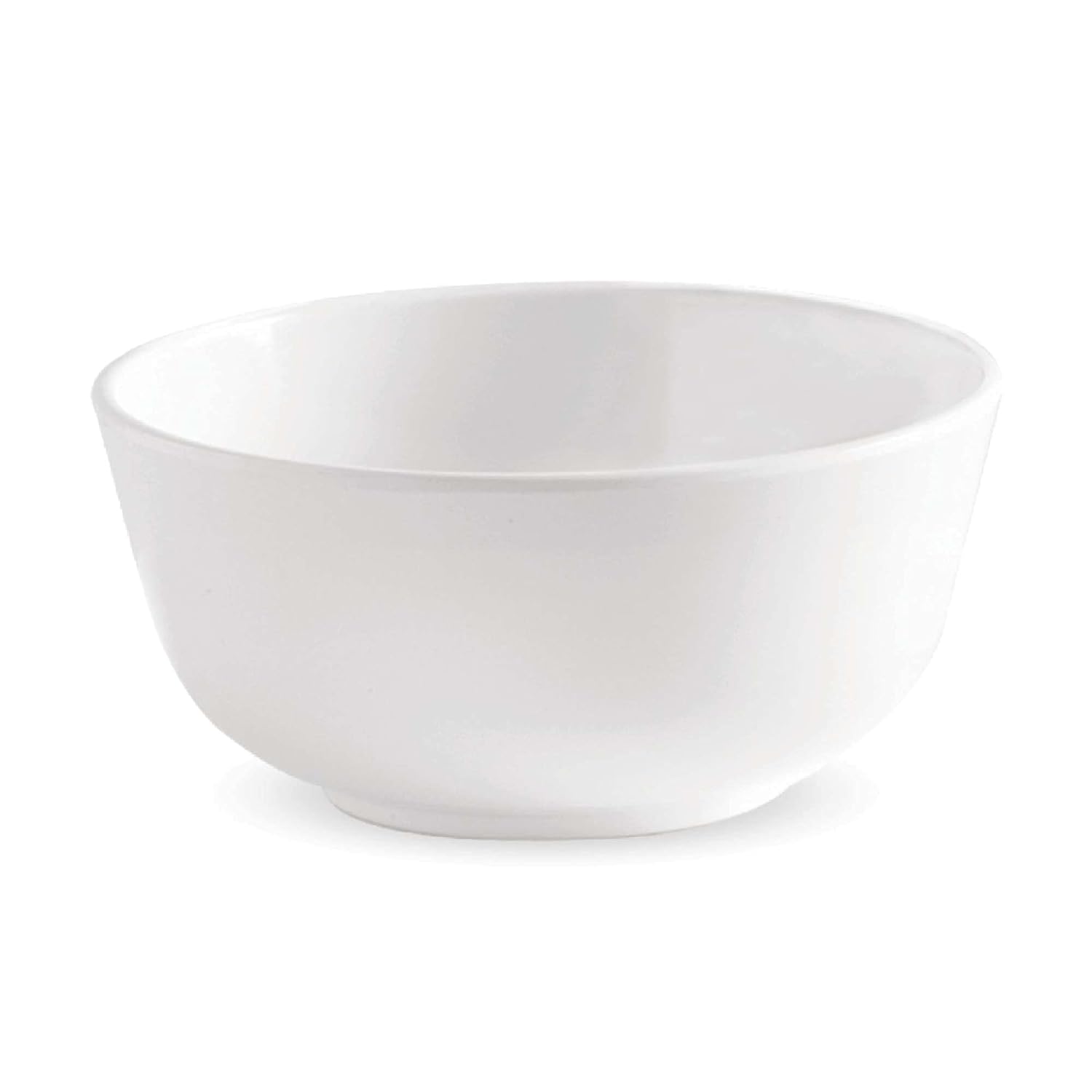 Milton Lissome Veg Soup Melamine Bowl Set of 6, (4") 240 ml Each, White | Easy to Clean | Durable Veg Bowl | Break Resistant