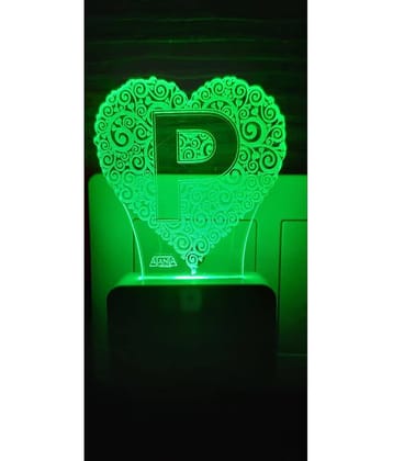 SUPER AJANTA - Multicolor Night Lamp ( Pack of 1 )