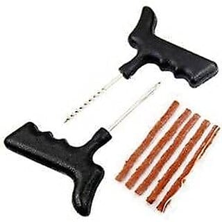 Tubeless Tyre Puncture Repair Kit with Adhesive  Tyre Repair Tool Set