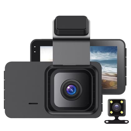 2K Dual Dash Cam with GPS & WiFi