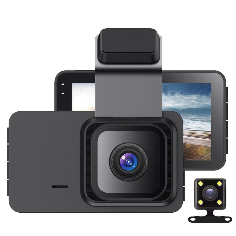 2K Dual Dash Cam with GPS & WiFi
