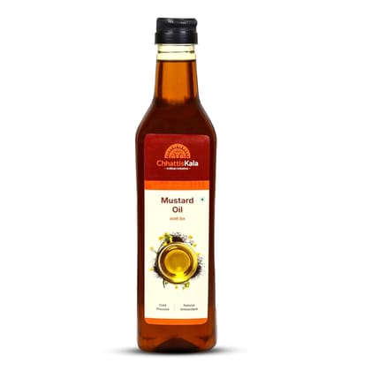 Chhattiskala A Bihan Initiative Pure Mustard Oil 1 Litre - Kachi Ghani Cold Pressed, No Artificial Additives, Bold Flavour for Traditional Cooking & Pickles Chhattiskala A Bihan Initiative Pure Mustard Oil 1 Litre - Kachi Ghani Cold Pressed, No Artificial Additives, Bold Flavour for Traditional Cooking & Pickles