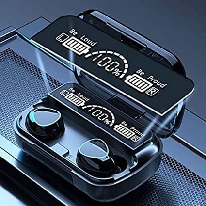 M10 Earbuds Bluetooth 5.1 Noise Canceling in ear Earbuds LED Display & Power Bank Bluetooth Headset