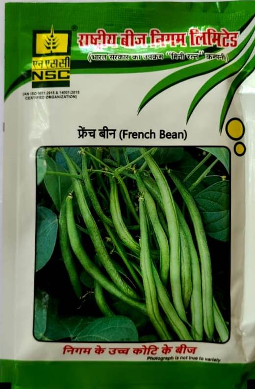 NSC French Bean Variety Contender Truthful Labelled 100Gm Pouch