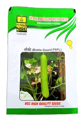 NSC Bottle Gourd PSPL Variety, 100 gm T/L Seed
