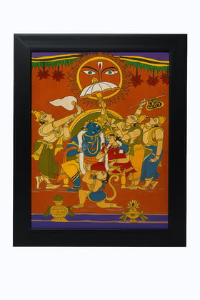 Indian Mythological Art Painting - Framed Artwork Indian Mythological Art Painting - Framed Artwork