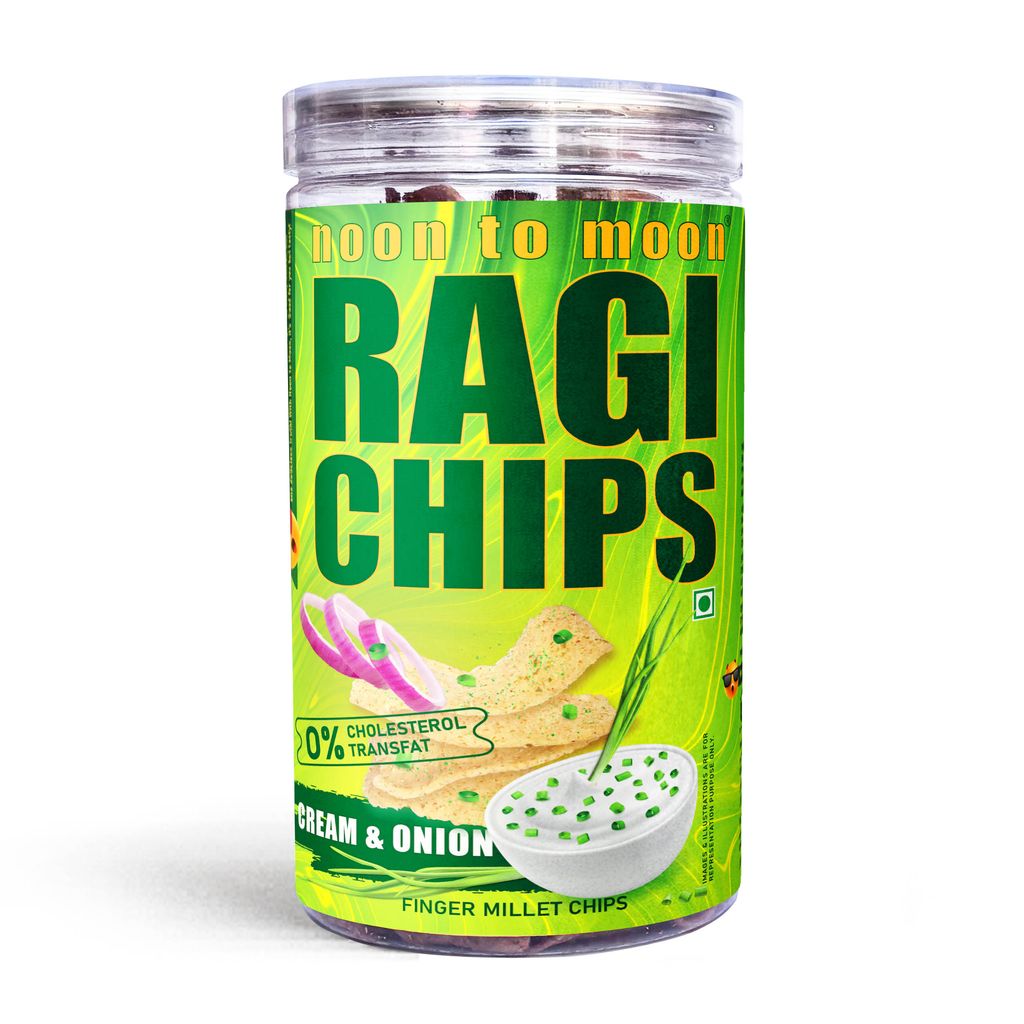 Ragi Chips-Assorted Flavours-Cream & Onion