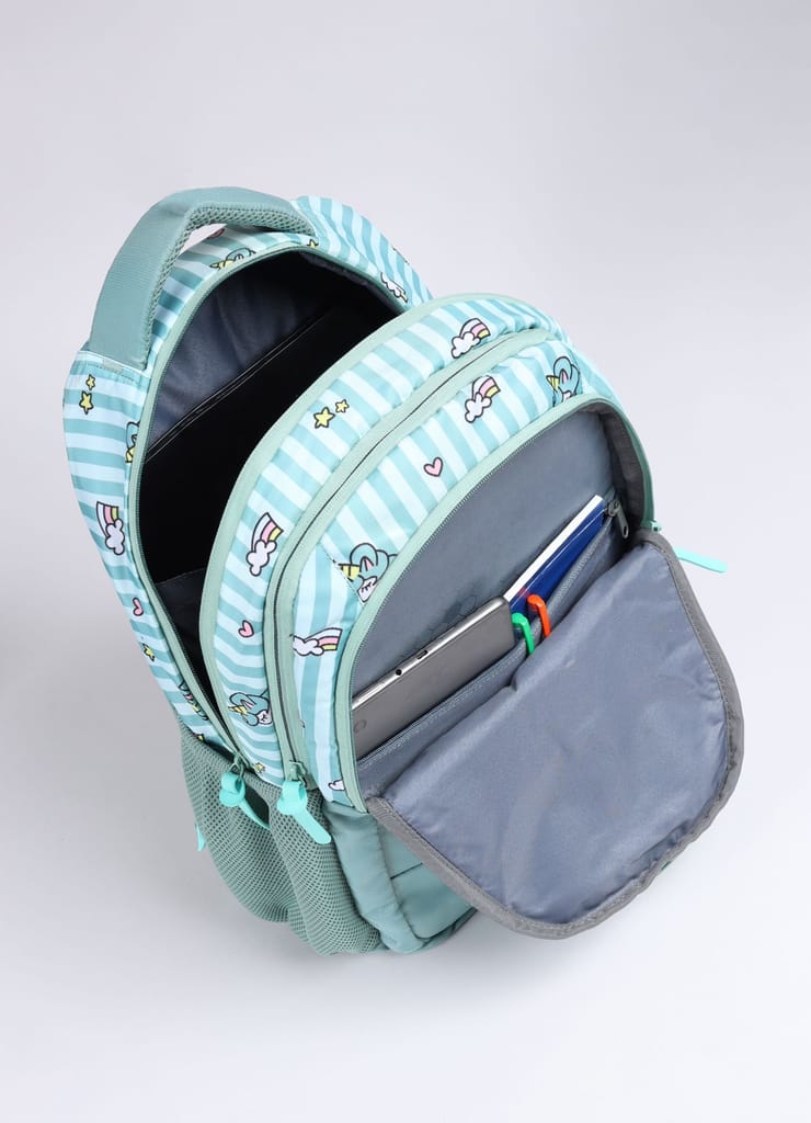 PB Pearlbags Polyester Water Resistant Casual Backpack With Laptop Sleeve For School,college & Office For Boys and Girls,Men & Women