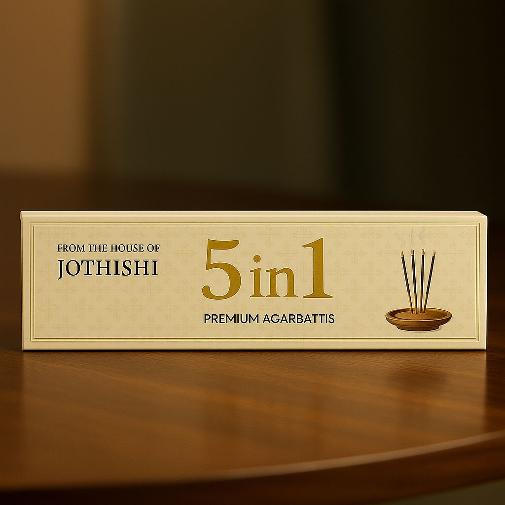 5 in 1 Premium Agarbattis | From The House Of Jothishi