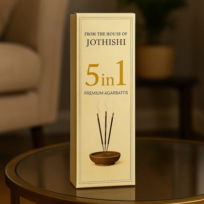 5 in 1 Premium Agarbattis | From The House Of Jothishi