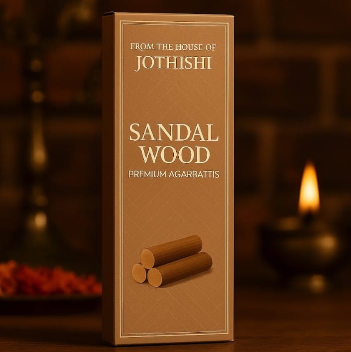 Sandalwood Premium Agarbattis | From The House Of Jothishi