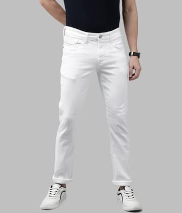 Lawson - White Denim Slim Fit Men's Jeans ( Pack of 1 )