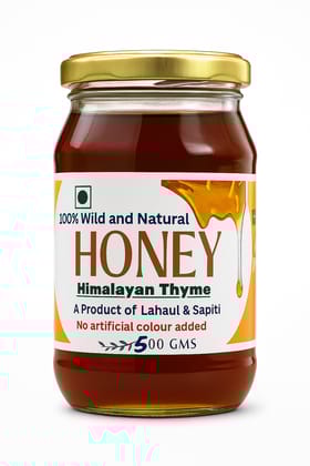 Wild & Natural Himalayan Thyme Honey - 500 GMS
