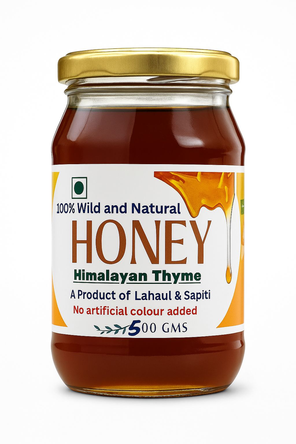 Wild & Natural Himalayan Thyme Honey - 500 GMS