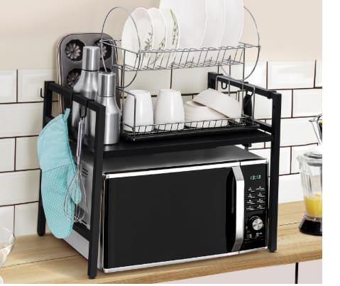 Versatile Desk Rack for Office & Studyroom - Space Saving Design