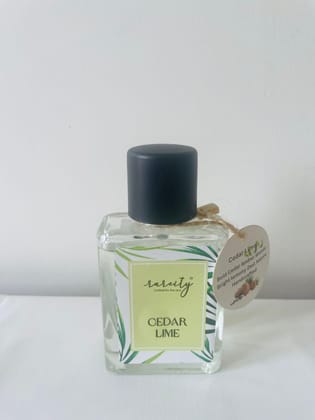 Rareity Perfume – Cedar Lime 50ml | Unisex Fragrance for Men and Women | Fresh Long-Lasting Scent| Travel-Friendly
