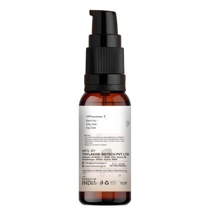 I AM MORINGA Moringa Oil 100ml, 100% Natural Premium Moringa Seeds Extract for Hair Growth, Skin Care and Moisturizing Dry Skin Oil for Men and Women