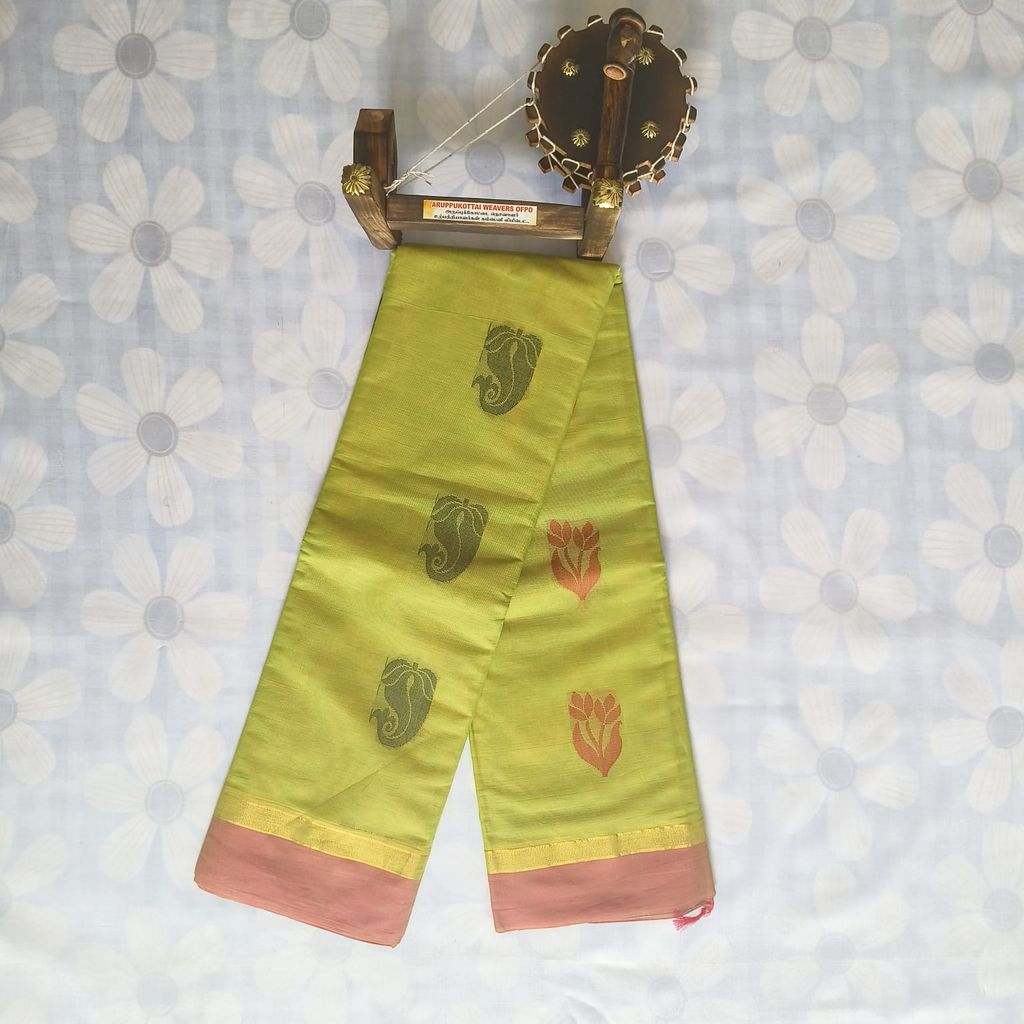 Pure Cotton Saree with Blouse