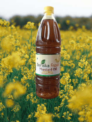 Sariska Fresh Mustard Oil - Pure & Healthy Cooking Oil