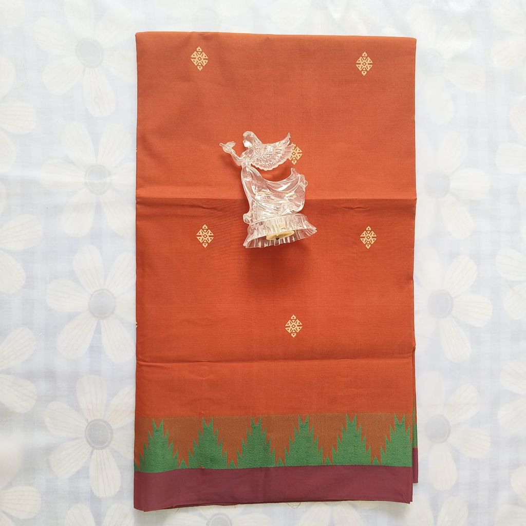 Cotton Saree without Blouse