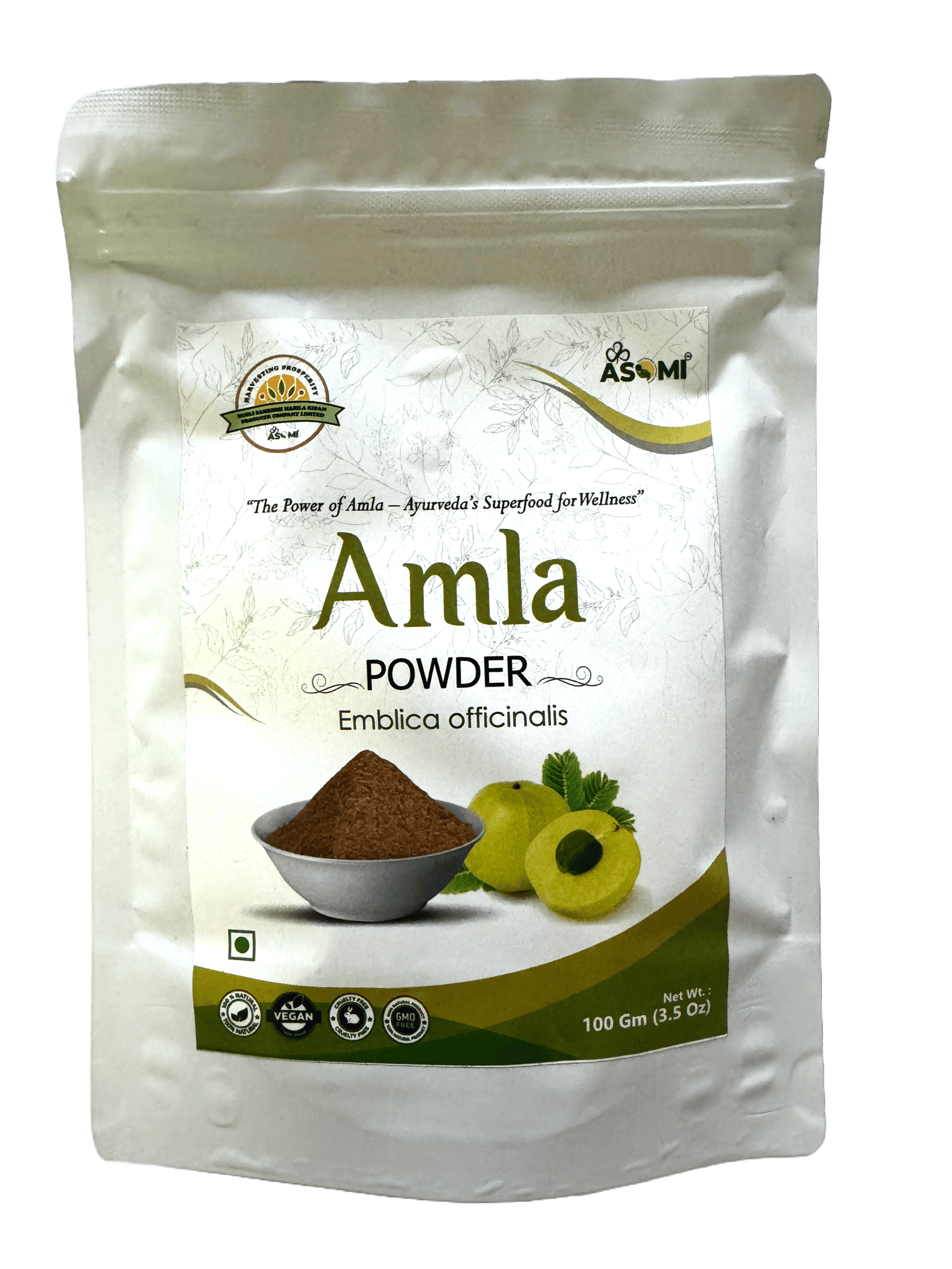 Amla Powder - Handcrafted by Rural Women of Assam