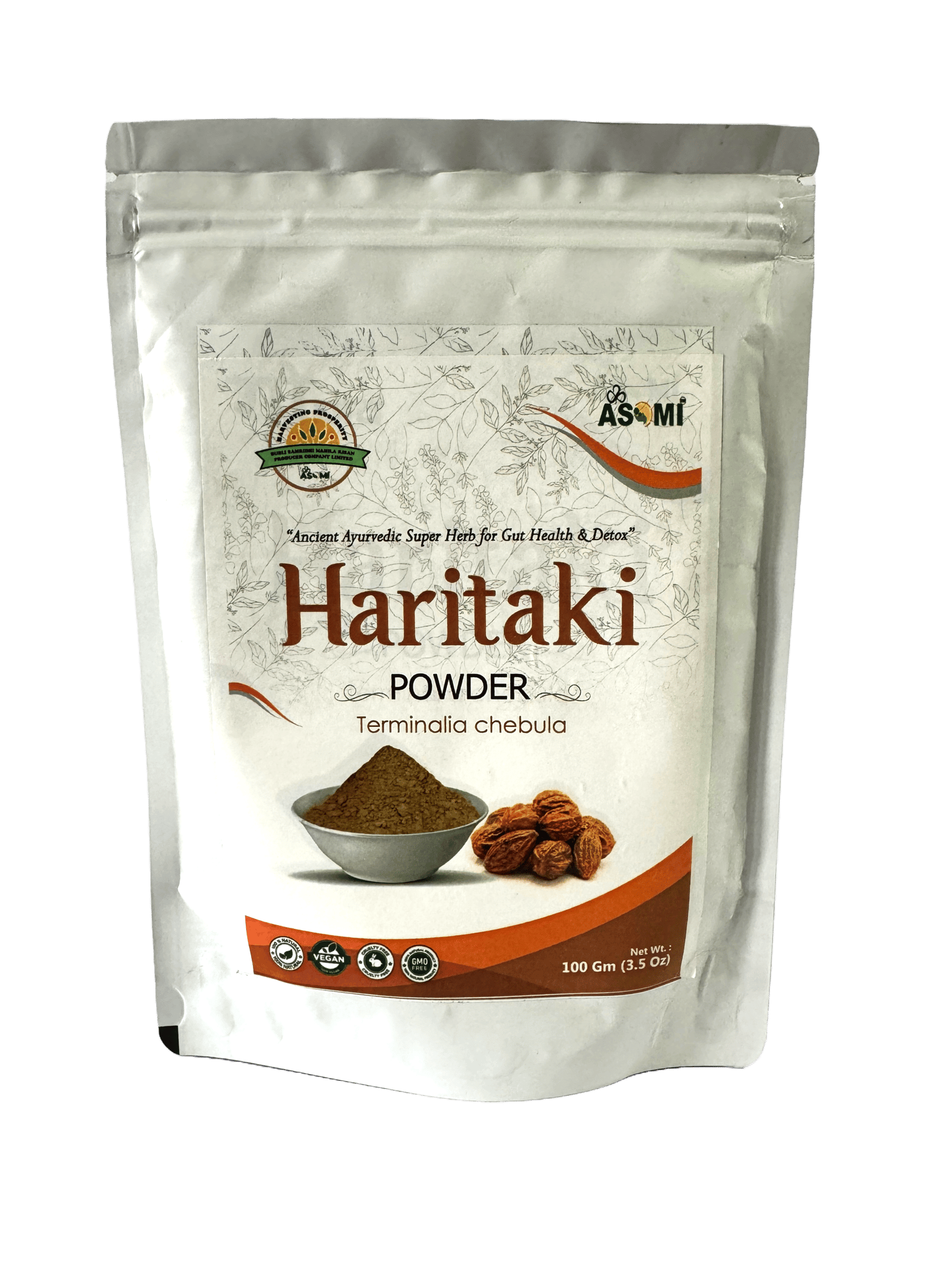Haritaki Powder - Handcrafted by Rural Women of Assam