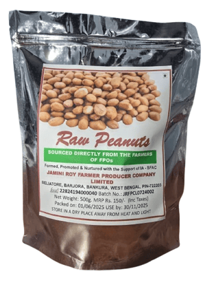 Raw Peanuts - 500g | Freshly Sourced from Farmers