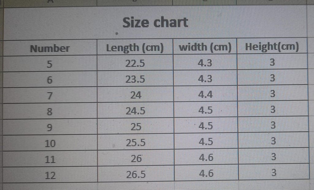 Size Guide