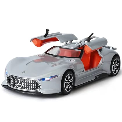 KTRS ENTERPRISE 1:24 Mrcedes-Bnz AMG Alloy Metal Pull Back Die-cast Car Model Pull Back car Super Openable Doors Sound and Light Doors & Light Music