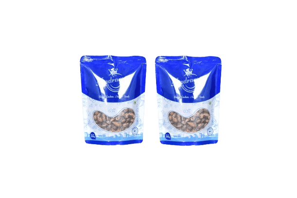 AndraMart  Solitaire Salt & Pepper Cashews 200 gm | Kaju  | Munthiri | Masala Kaju