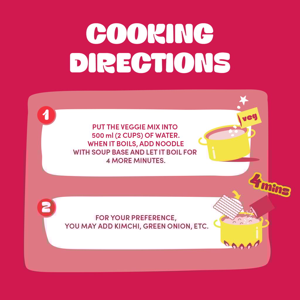 OTOKI Jin Ramen Korean-Style Instant Noodles Spicy Flavor 120g, Vegetarian, Pack of 1, The Product of Korea (Imported)